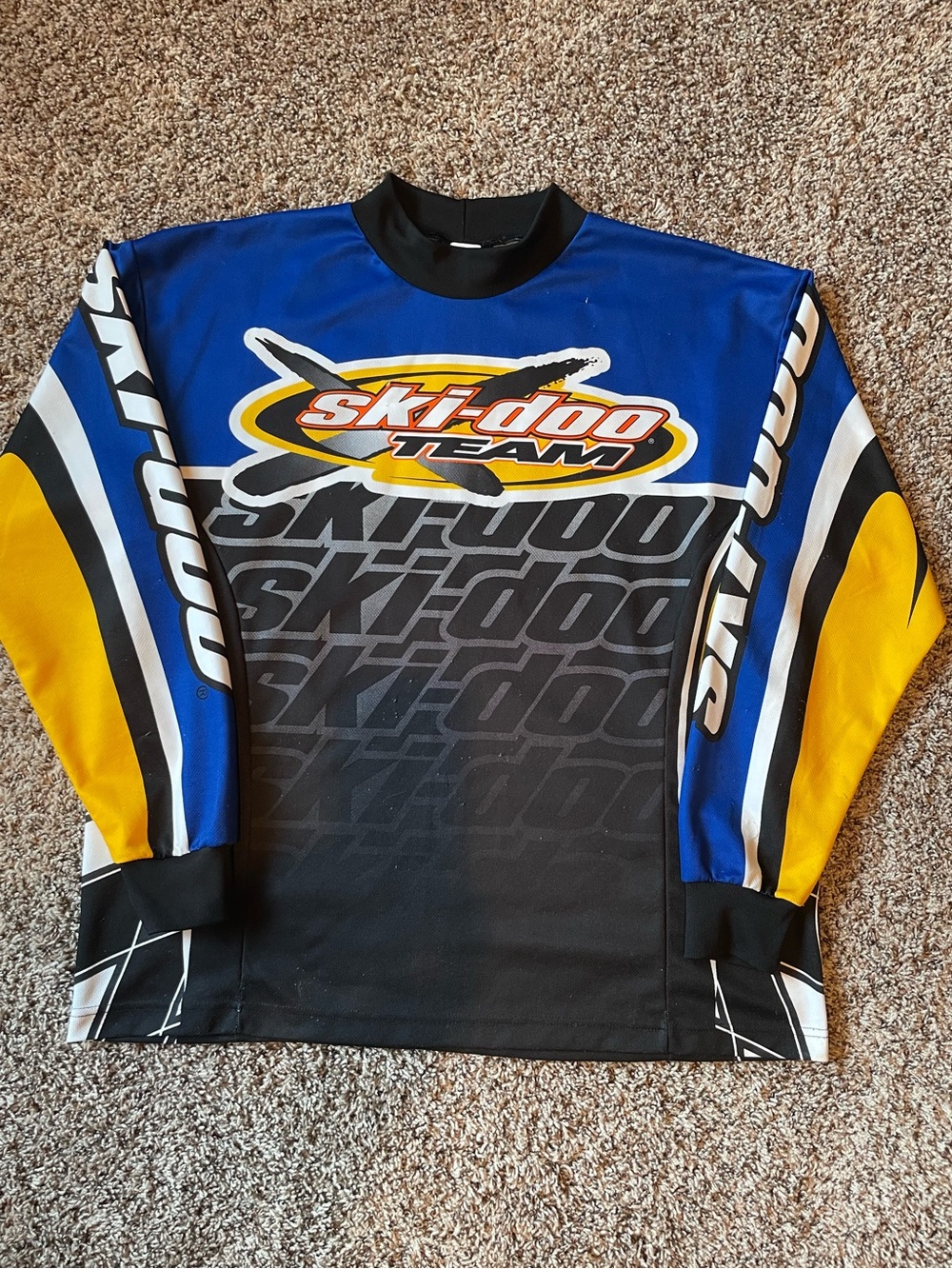 Ski-Doo Sno Gear Team Jersey Men’s Medium Snowmobile Shirt